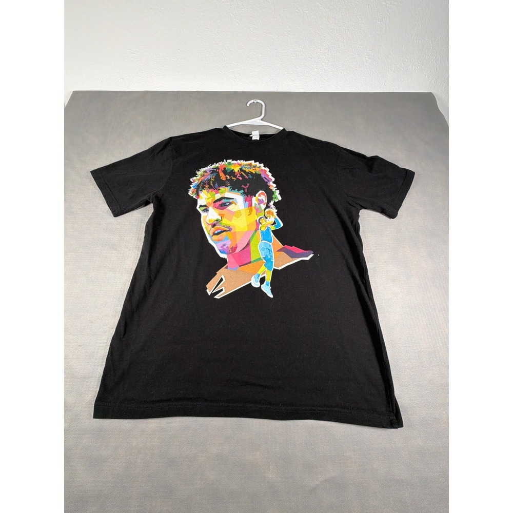 Lane Seven LaMelo Ball Graphic T-Shirt Mens Large Black Cotton
